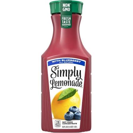 Simply Blueberry Lemonade