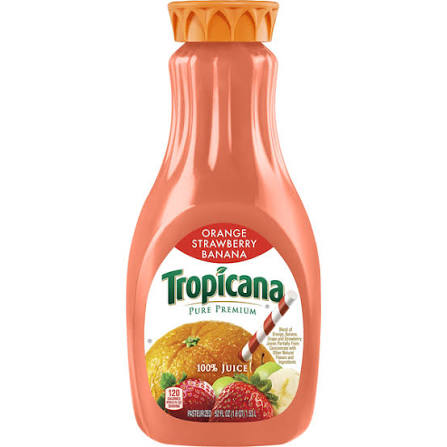 Tropicana Orange Strawberry Banana
