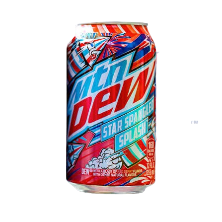 Mountain Dew Star Spangled Splash