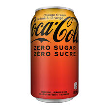 Coca Cola Zero Orange Cream