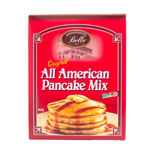 Mississippi Belle préparation pour Pancakes à l'Américaine