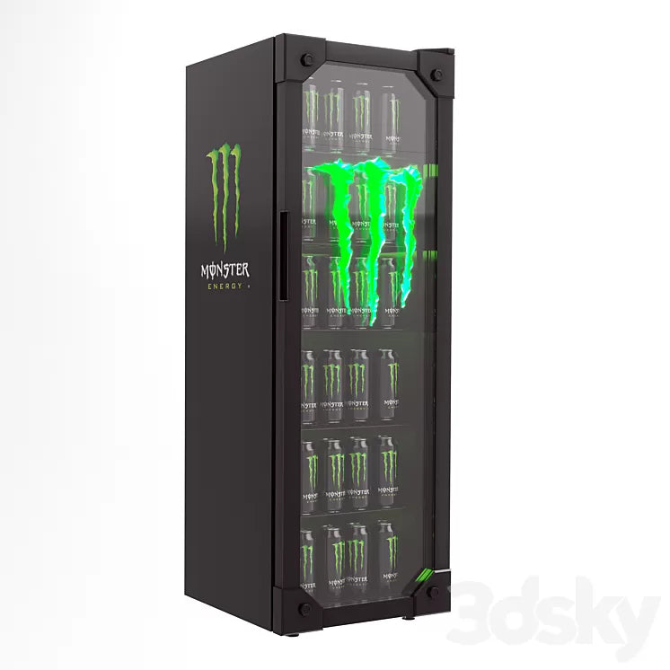Monster Energy Fridge LED Cooler