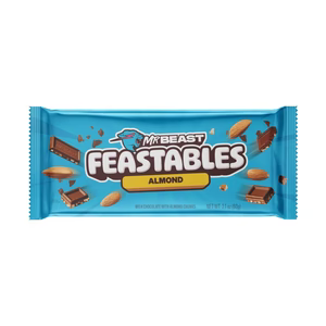 Chocolat aux amandes Feastables de Mr Beast