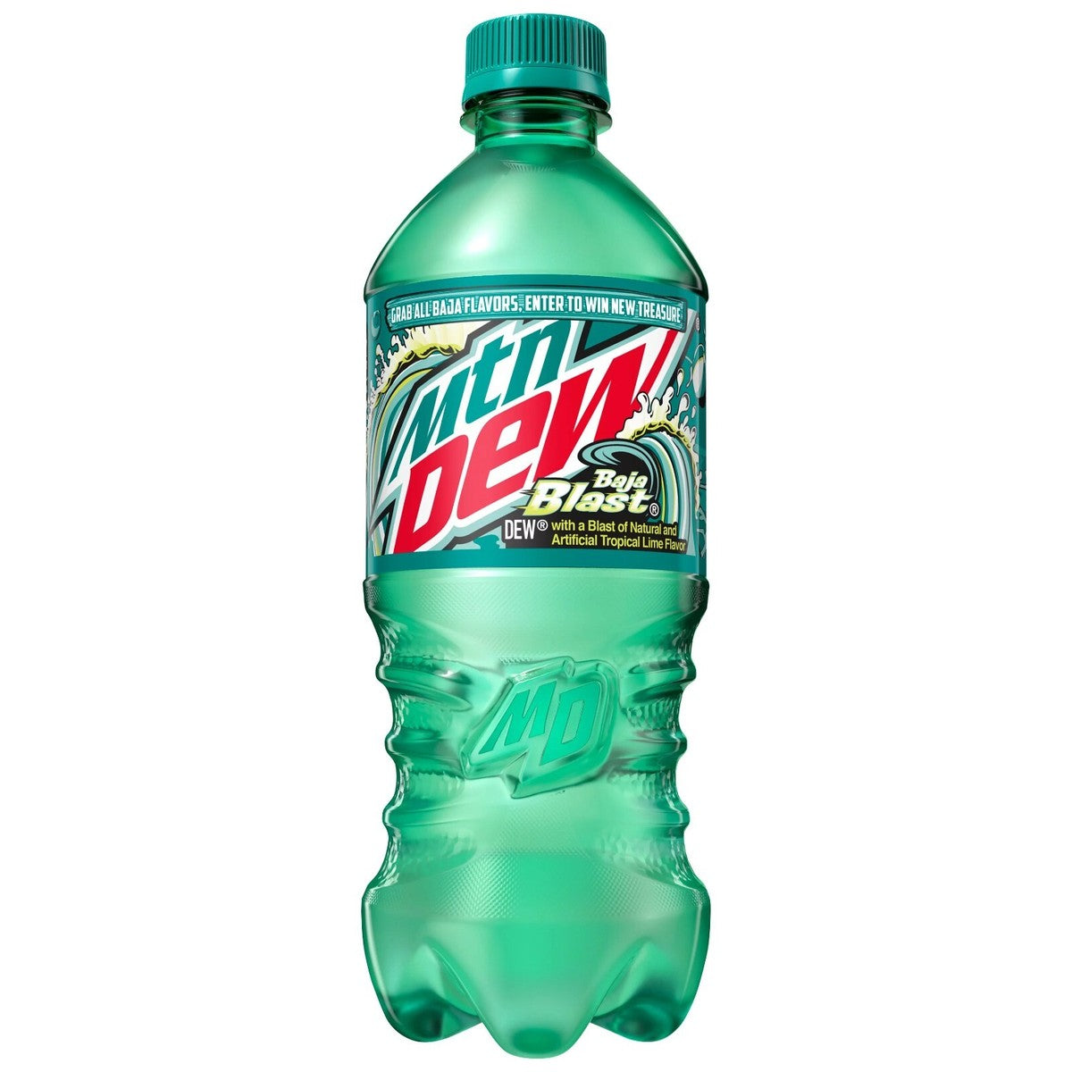 Mountain Dew Baja Blast Bottle