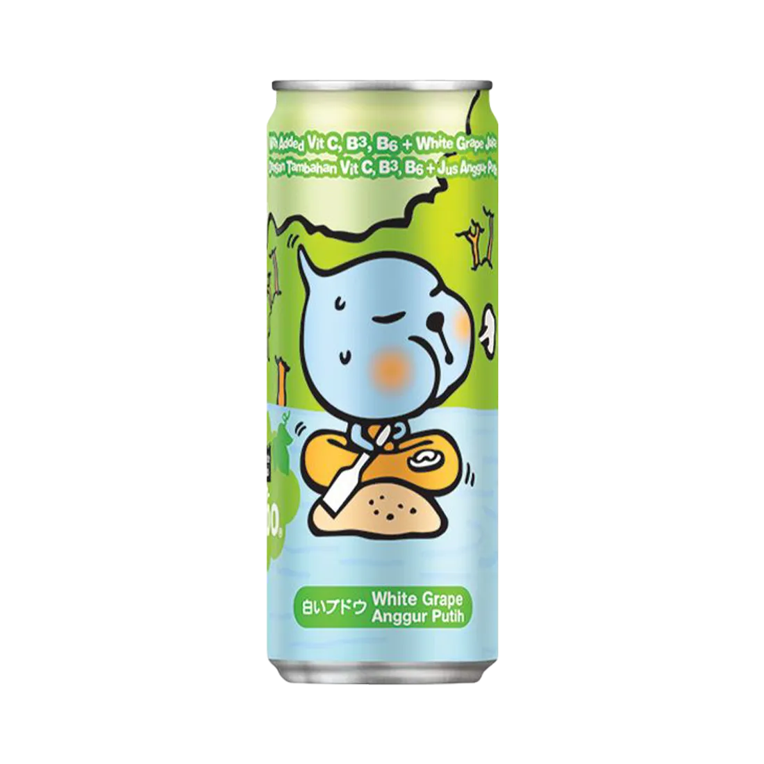 Minute Maid Qoo White Grape Can Japan
